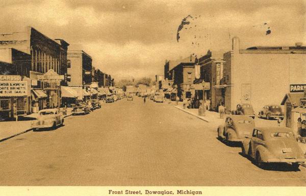 Dowagiac Theatre - DOWAGIAC THEATERS FROM THE COLLECTION OF ROBERT E PLUCIENIK